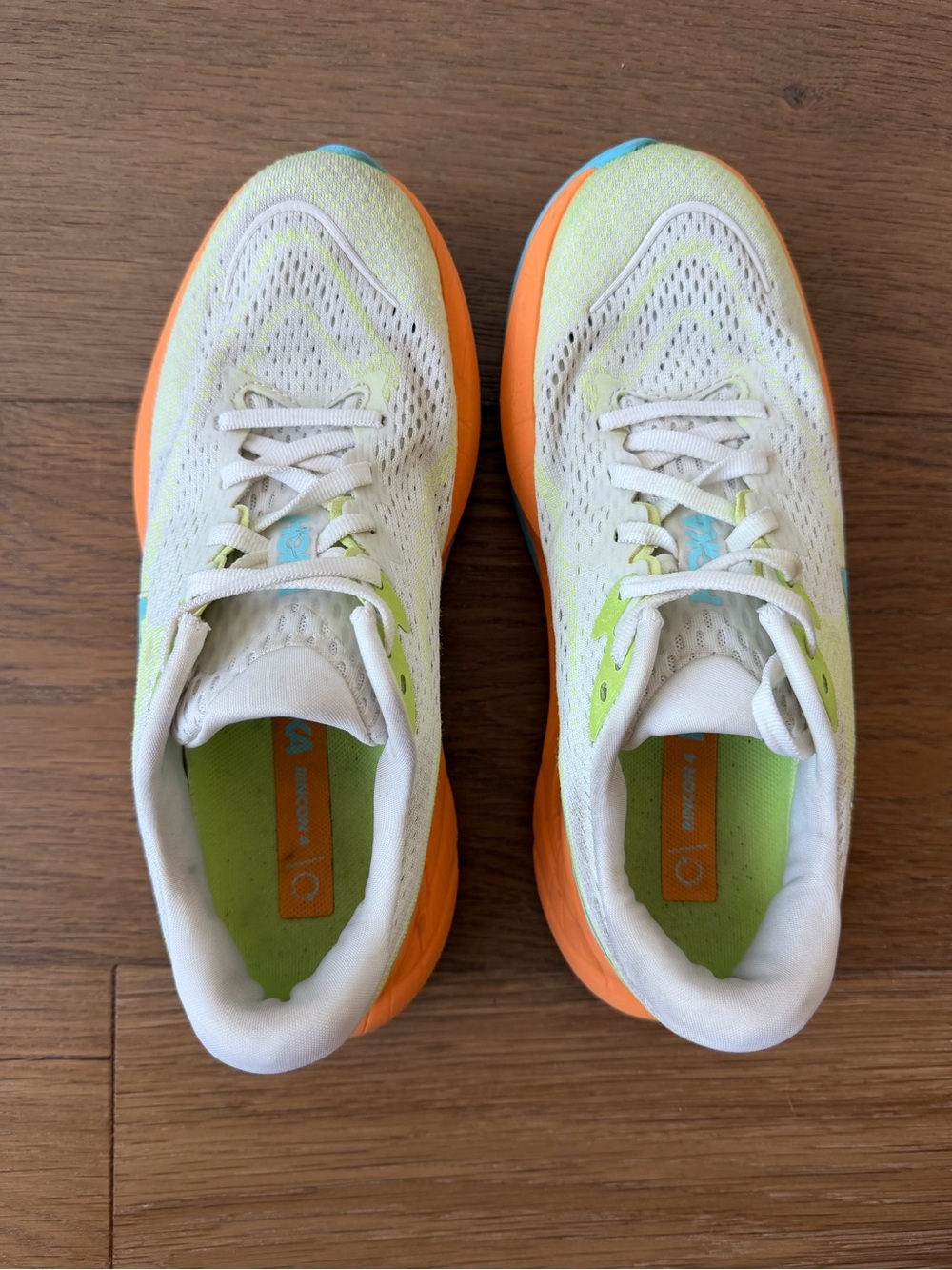 Hoka Rincon 4 Women’s Size 6.5 B Running Shoes - Picture 8 of 9